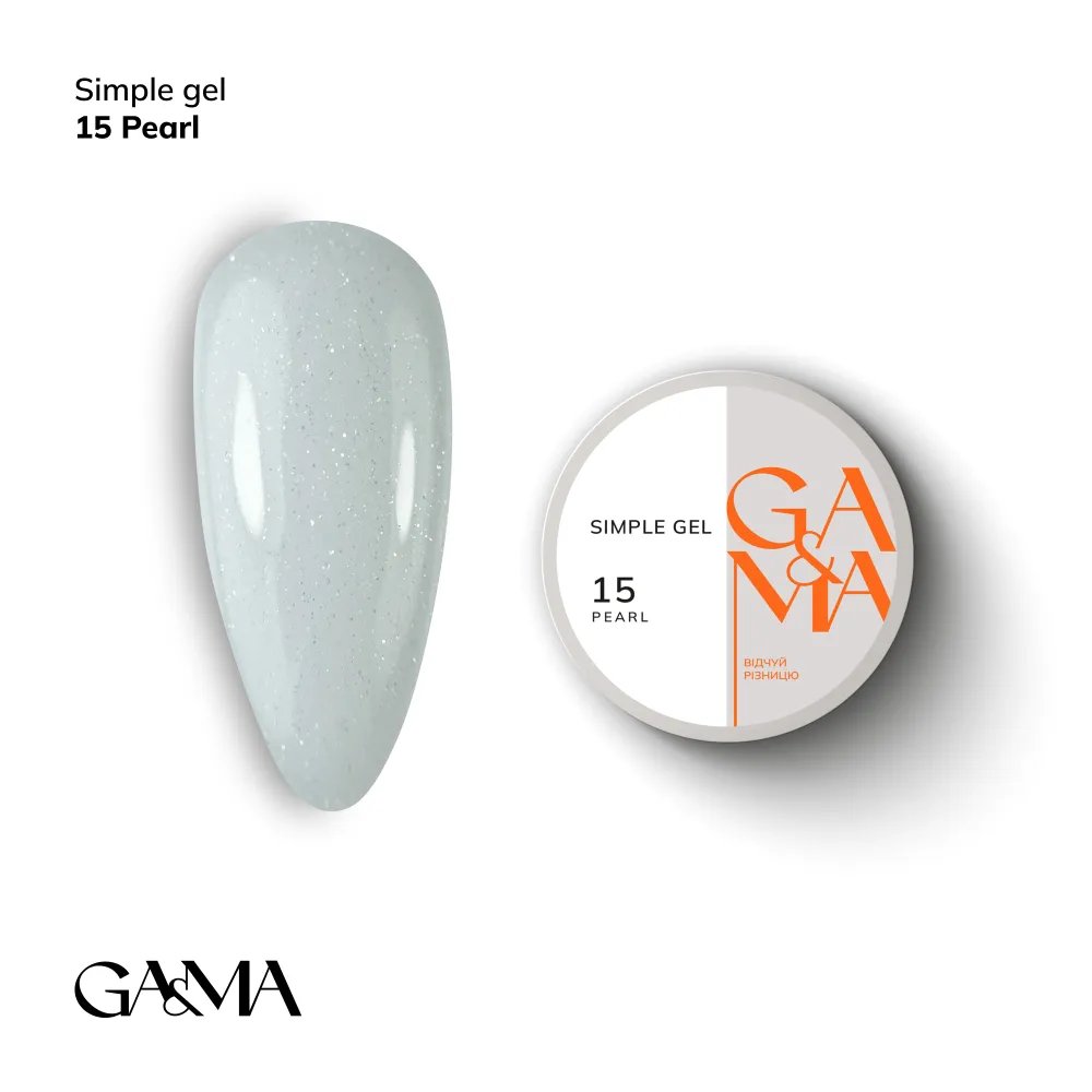 Simple gel 015 Pearl