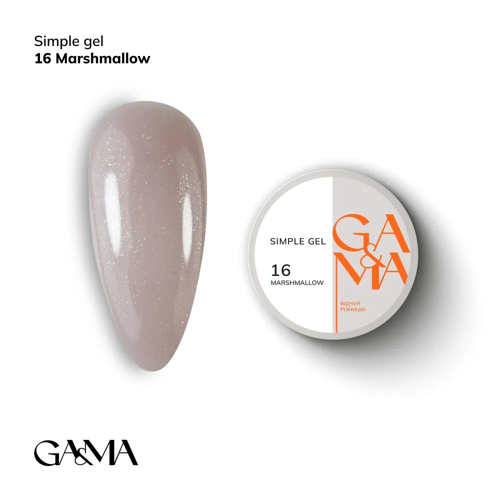 Simple gel 016 Marshmallow