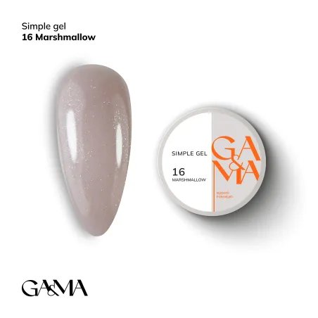 Simple gel 016 Marshmallow