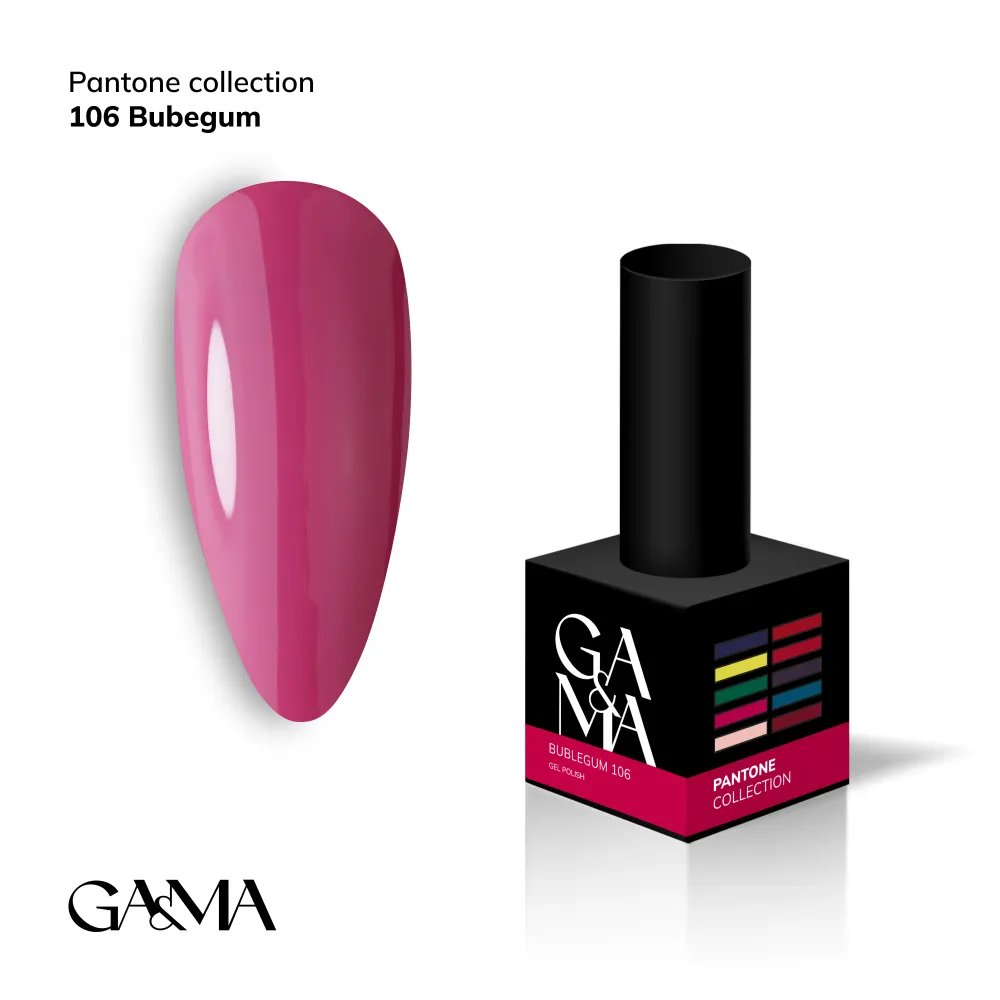 Pantone collection 106 Bubblegum