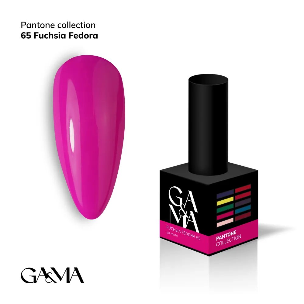 Pantone collection 065 Fuchsia Fedora