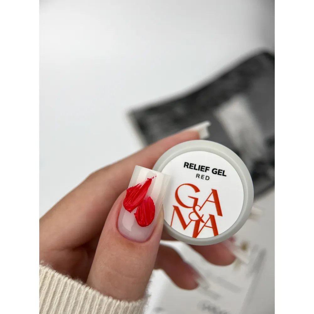 Relief Gel Red