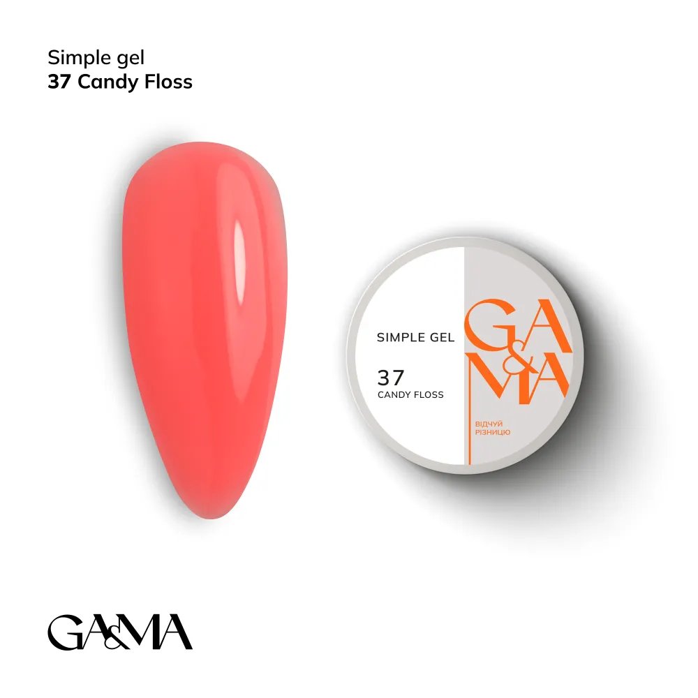 SIMPLE GEL 037 CANDY FLOSS
