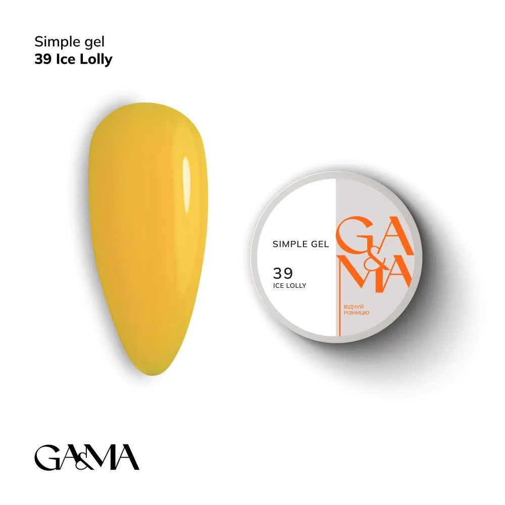 SIMPLE GEL 039 ICE LOLLY