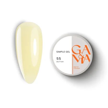 Simple gel 55 Butter