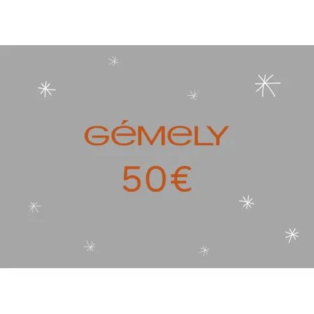 Gémely dovanų kuponas 50€