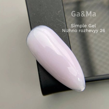 Simple gel 026 Nizhno rozhevyy
