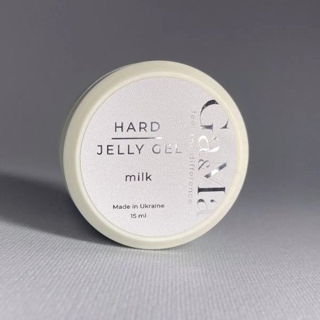 Hard Jelly gel milk